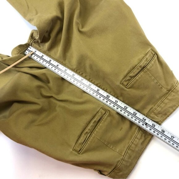 Levis gold twill pleated balloon leg pant jeans Size 25 stretch cotton - Picture 12 of 15